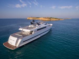 yacht bugari project steel charter greece