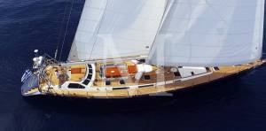 Saiing yacht Wind of Change for charter
