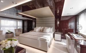 Sunseeker Aqua Libra 131 master cabin