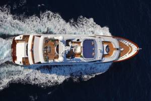 AKIRA_ONE Benetti aerial photo
