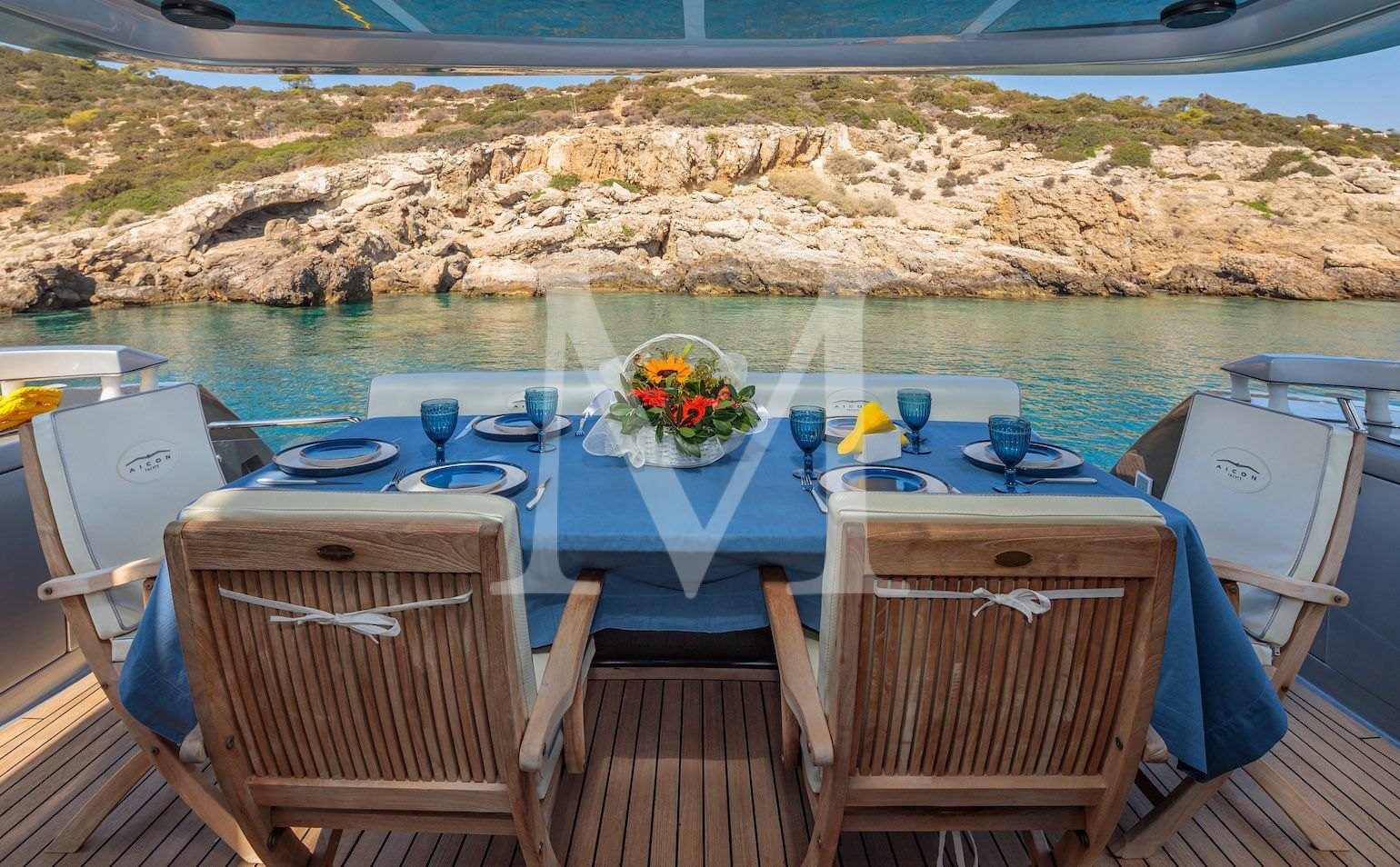 REVIVAL yacht charter Greece aft3