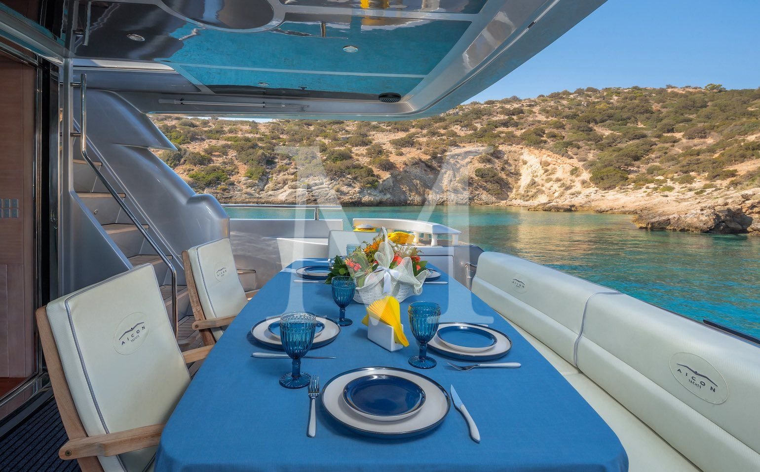 REVIVAL yacht charter Greece aft2