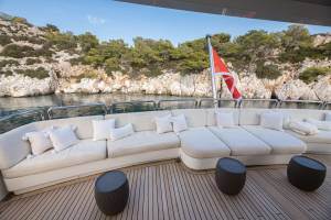 Barents Yacht upper deck ext
