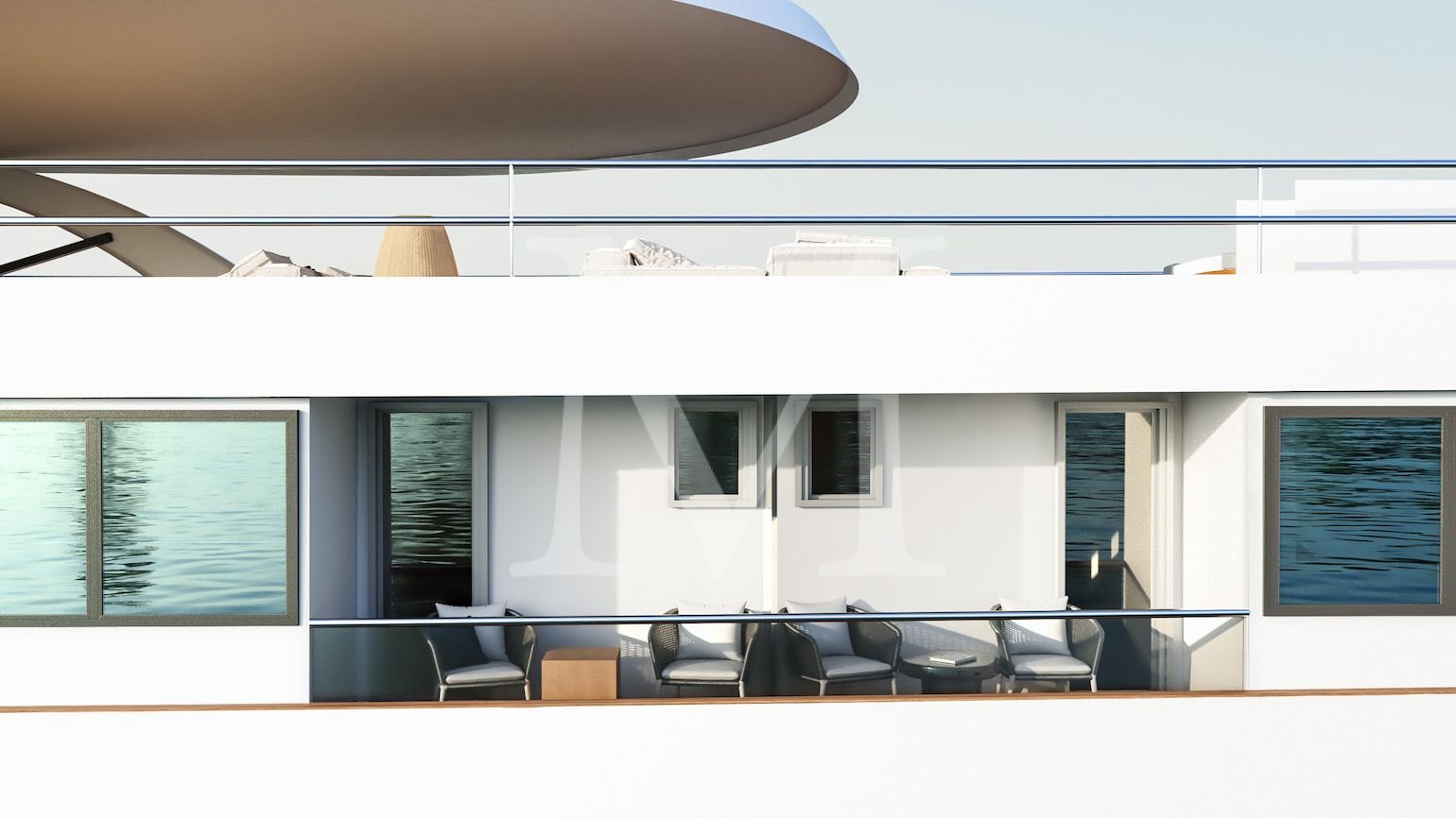 PREMIER Stateroom balcony