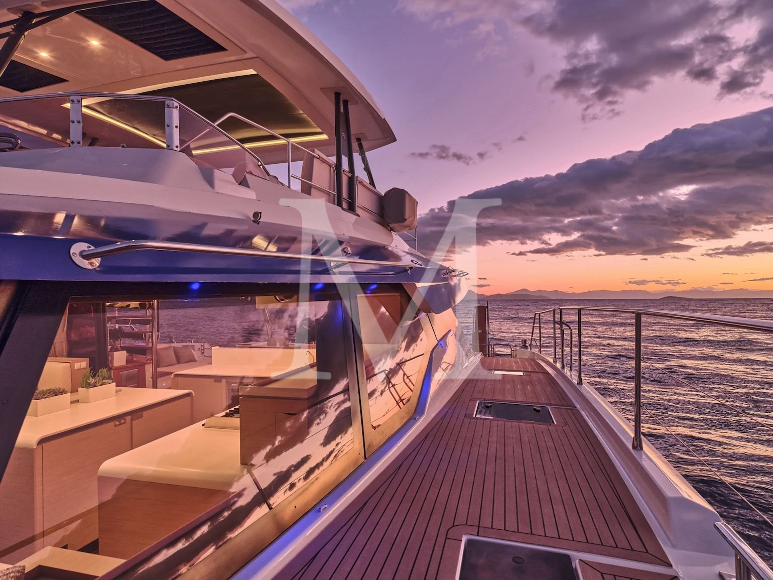 Majesty_of_greece_catamaran_yacht_charter_side