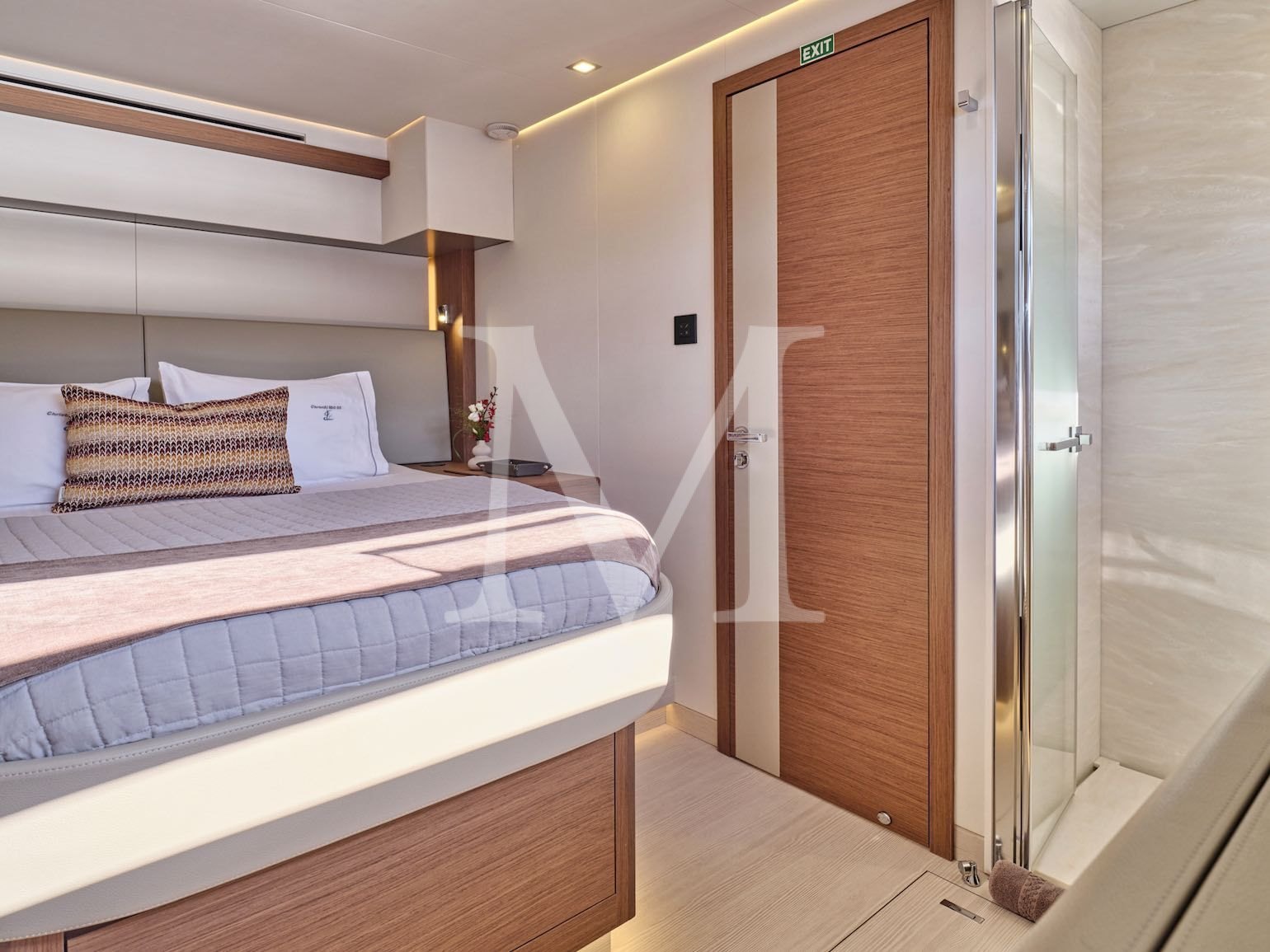 charter yacht New power catamaran Christal MIO 80 Greece_double_B_1