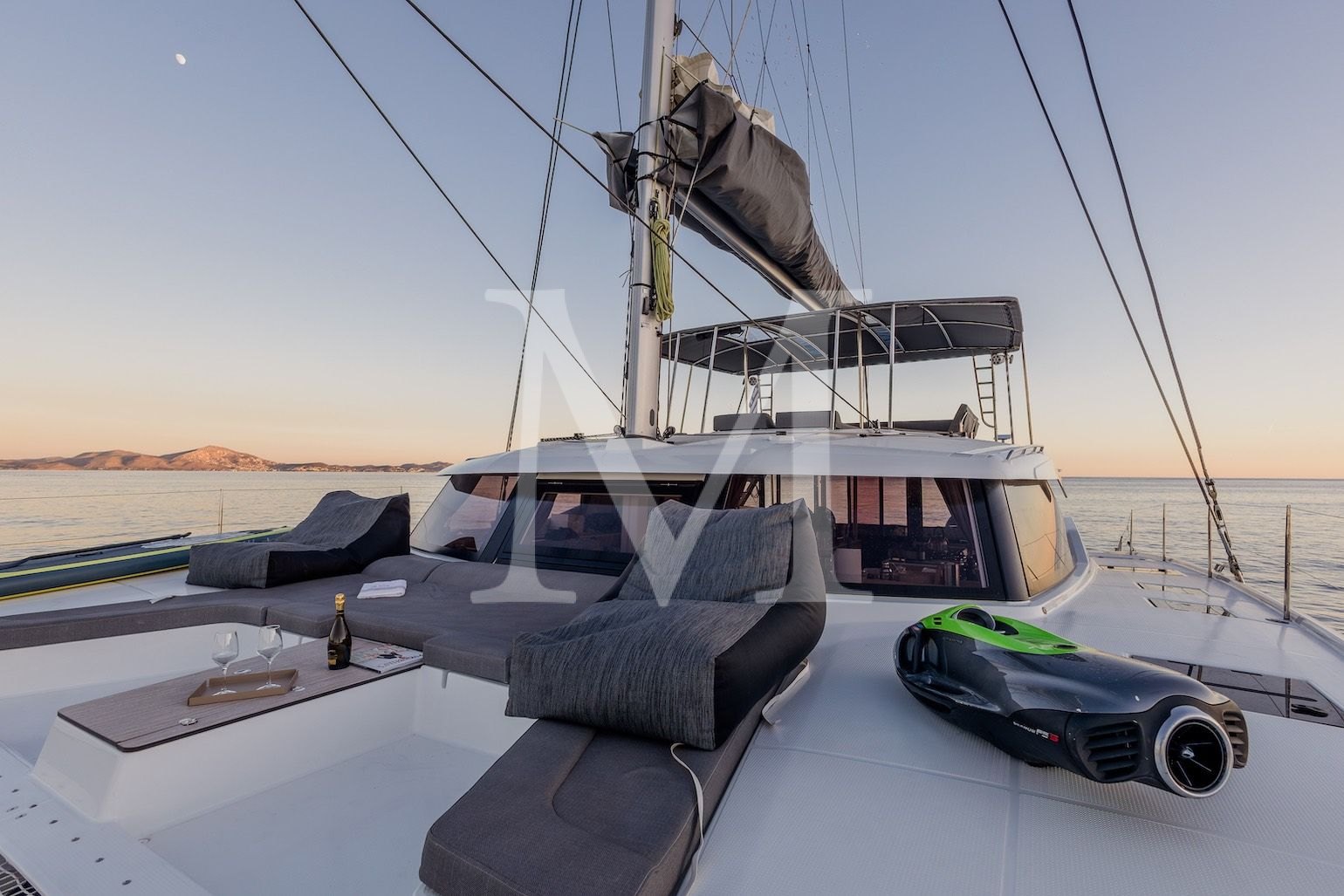 KEBISIKS catamaran charter Greece_seabobs