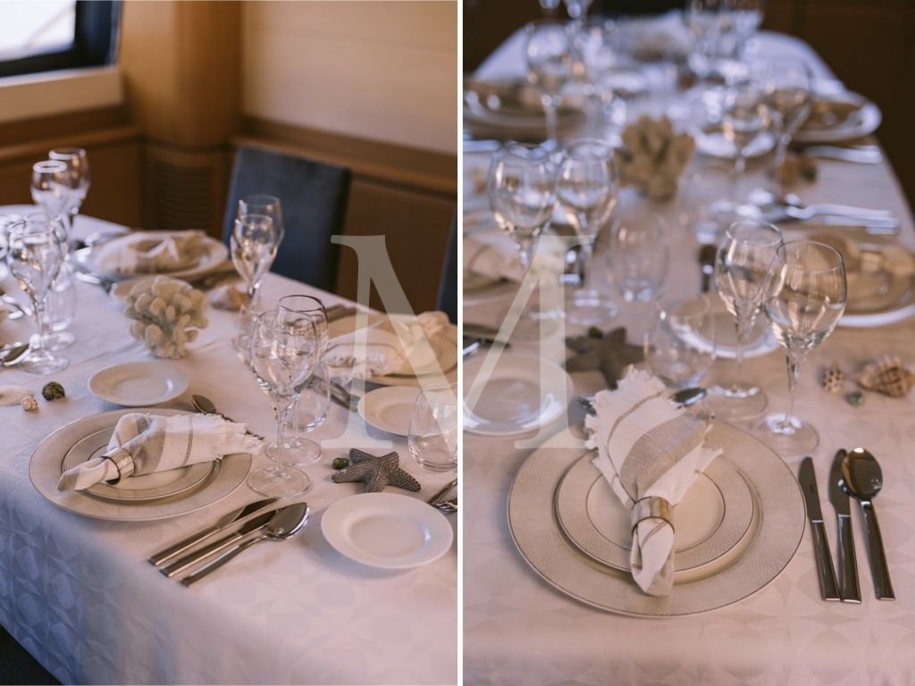 Maybe_not_yacht_charter_ferretti_interior_dining_detail