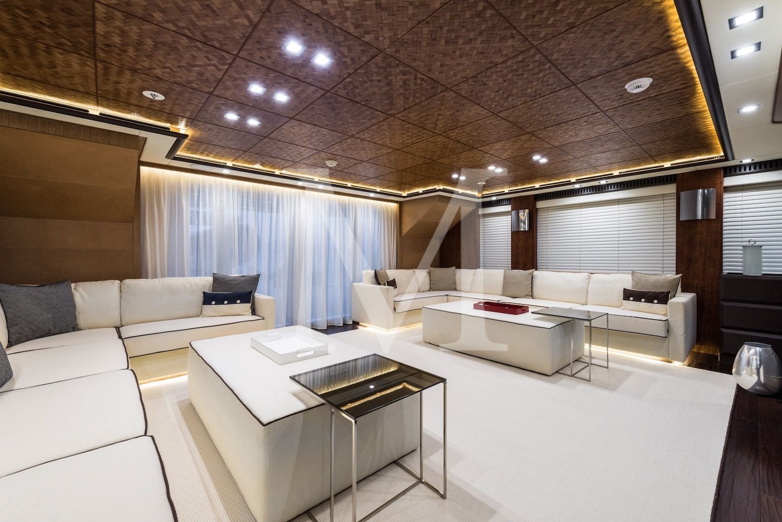 the 50m I Nova explorer bridge salon
