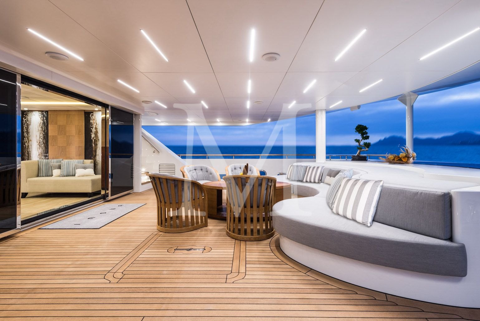 50m yacht I NOVA charter explorer now charters Greece