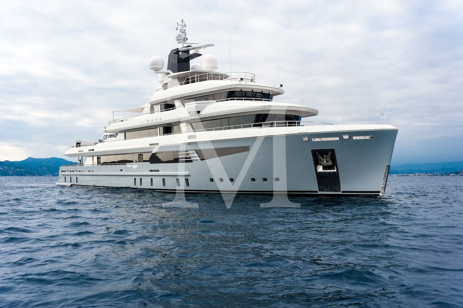 50m I NOVA yacht charter explorer now charters Greece