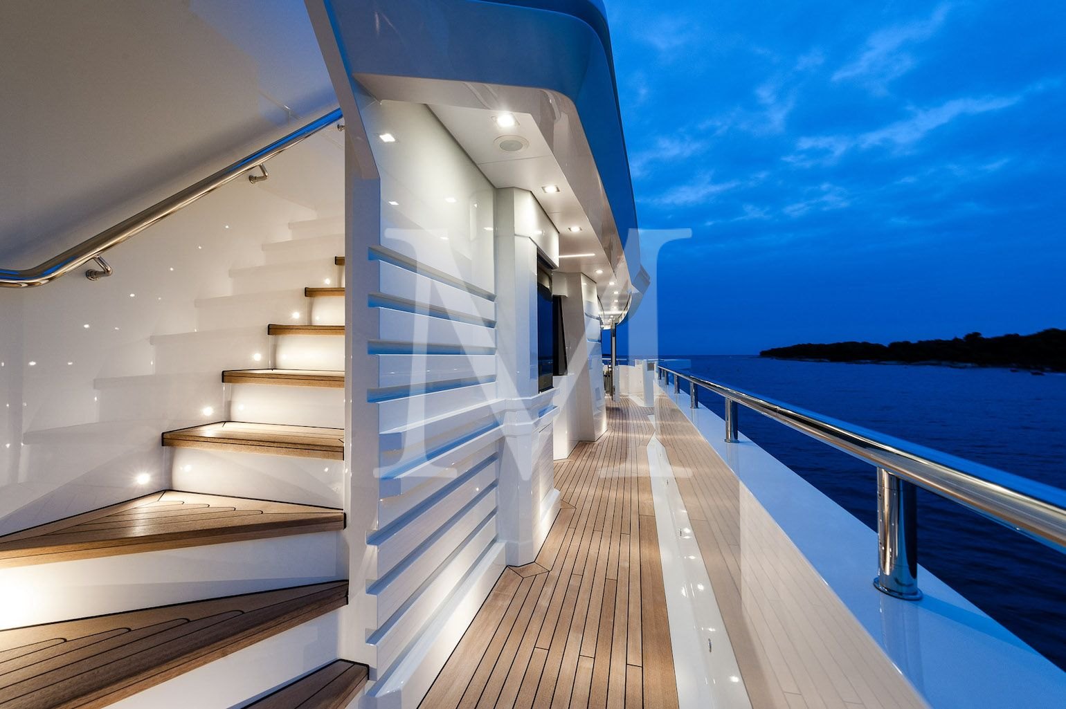 the 50m I Nova explorer staircase