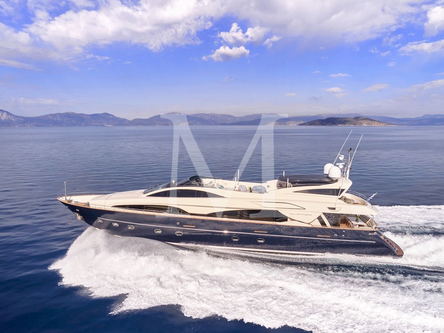 charter unique yacht Beyond RIVA 36m - Greece