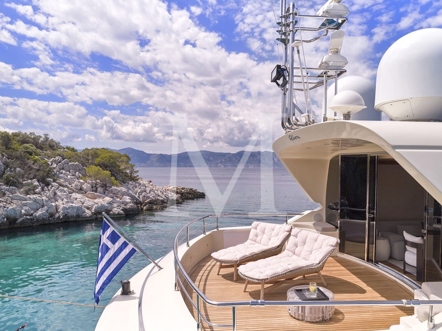 charter yacht Beyond RIVA 36m - Sundeck5