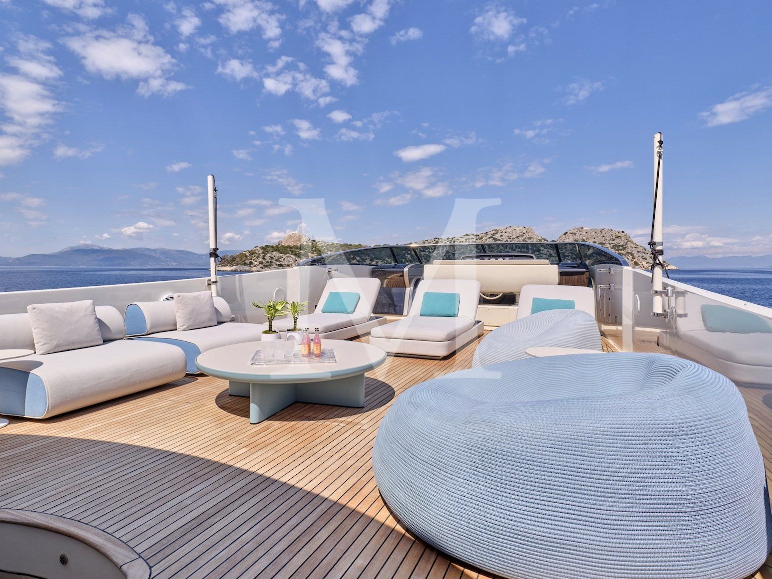charter yacht Beyond RIVA 36m - Sundeck3