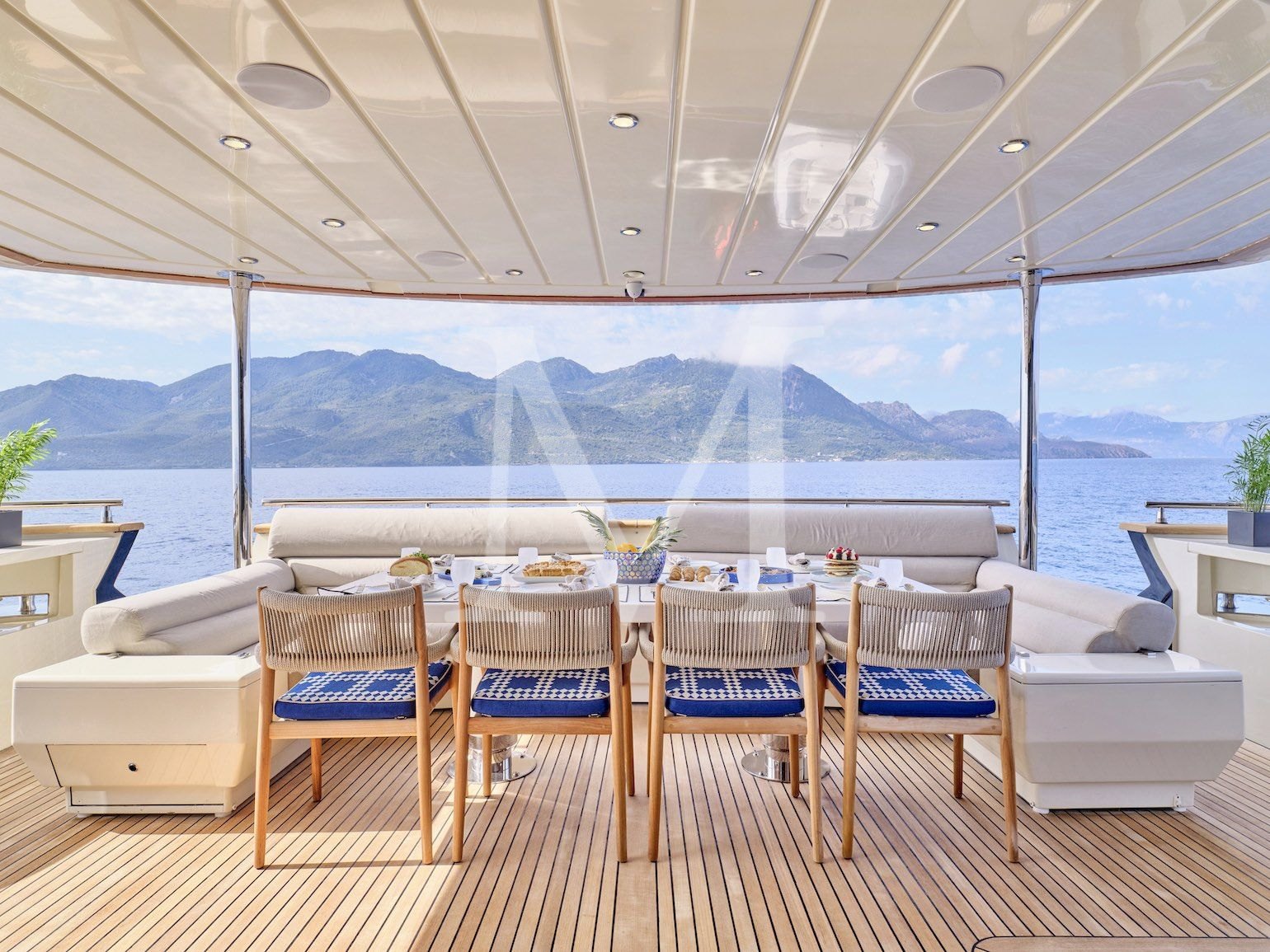 charter yacht Beyond RIVA 36m - aft deck