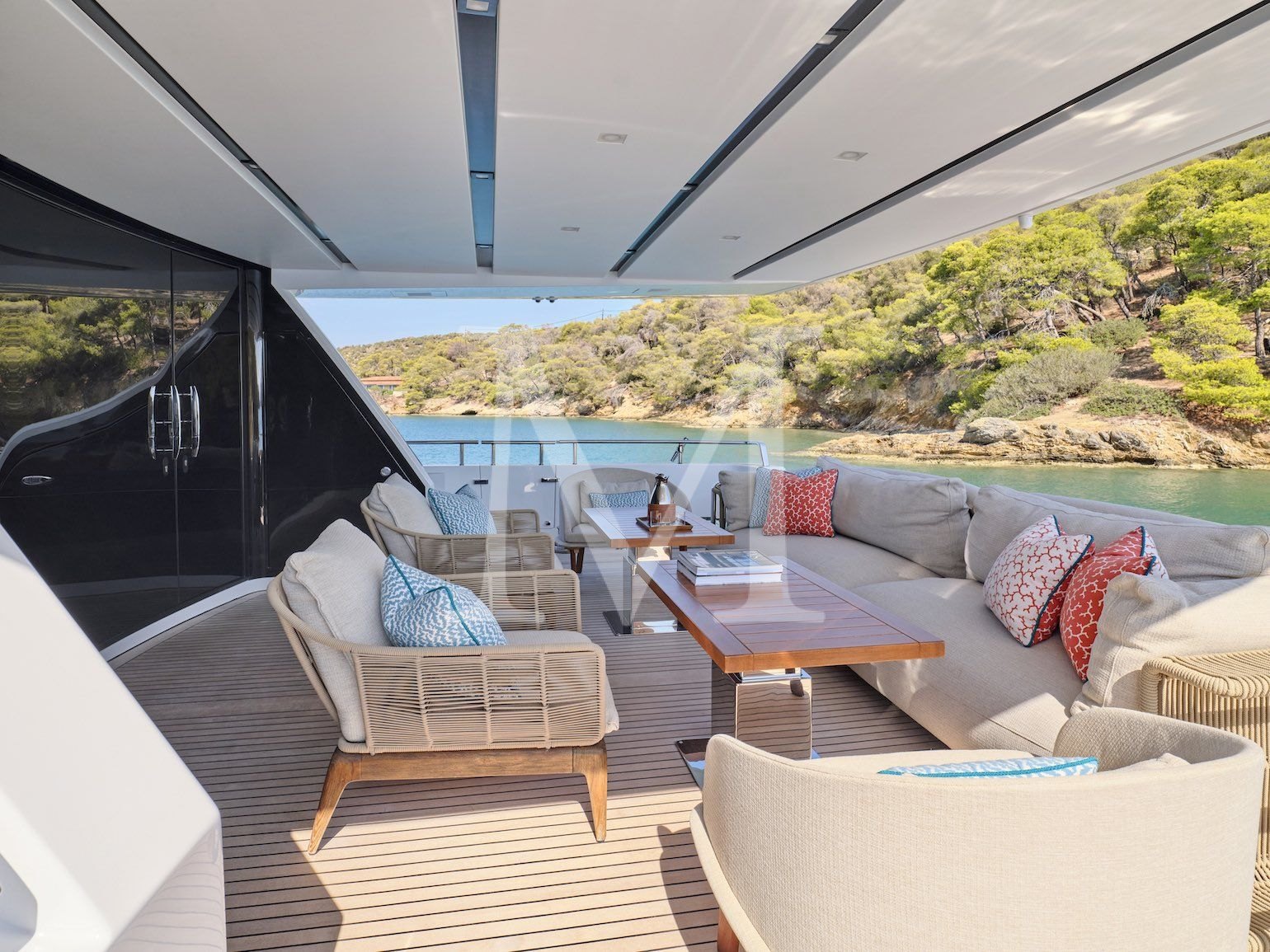 Rare Diamond Charter Greece - aft deck