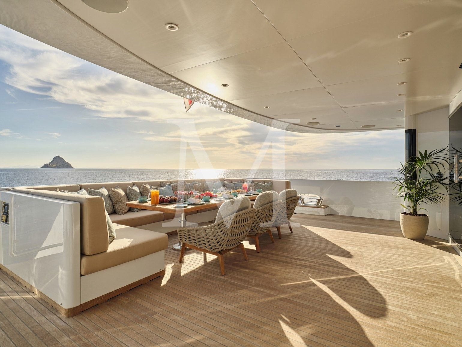 Celia P aft deck