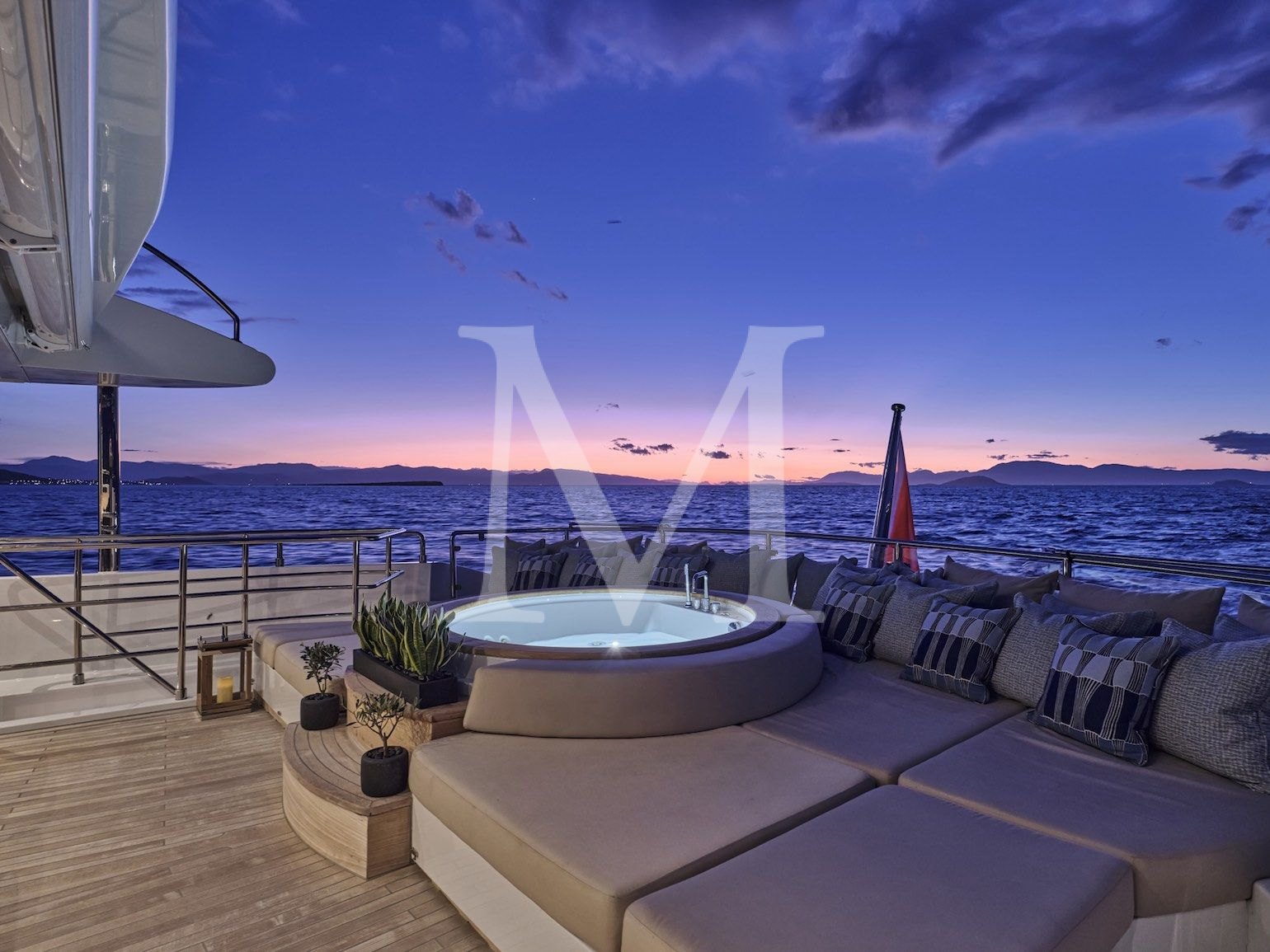 Celia P new refit jacuzzi