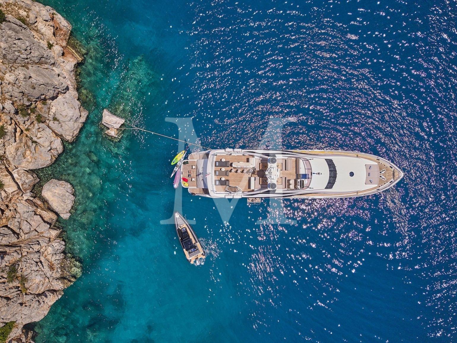 BLADE I 34 m Sunseeker charter - GREECE
