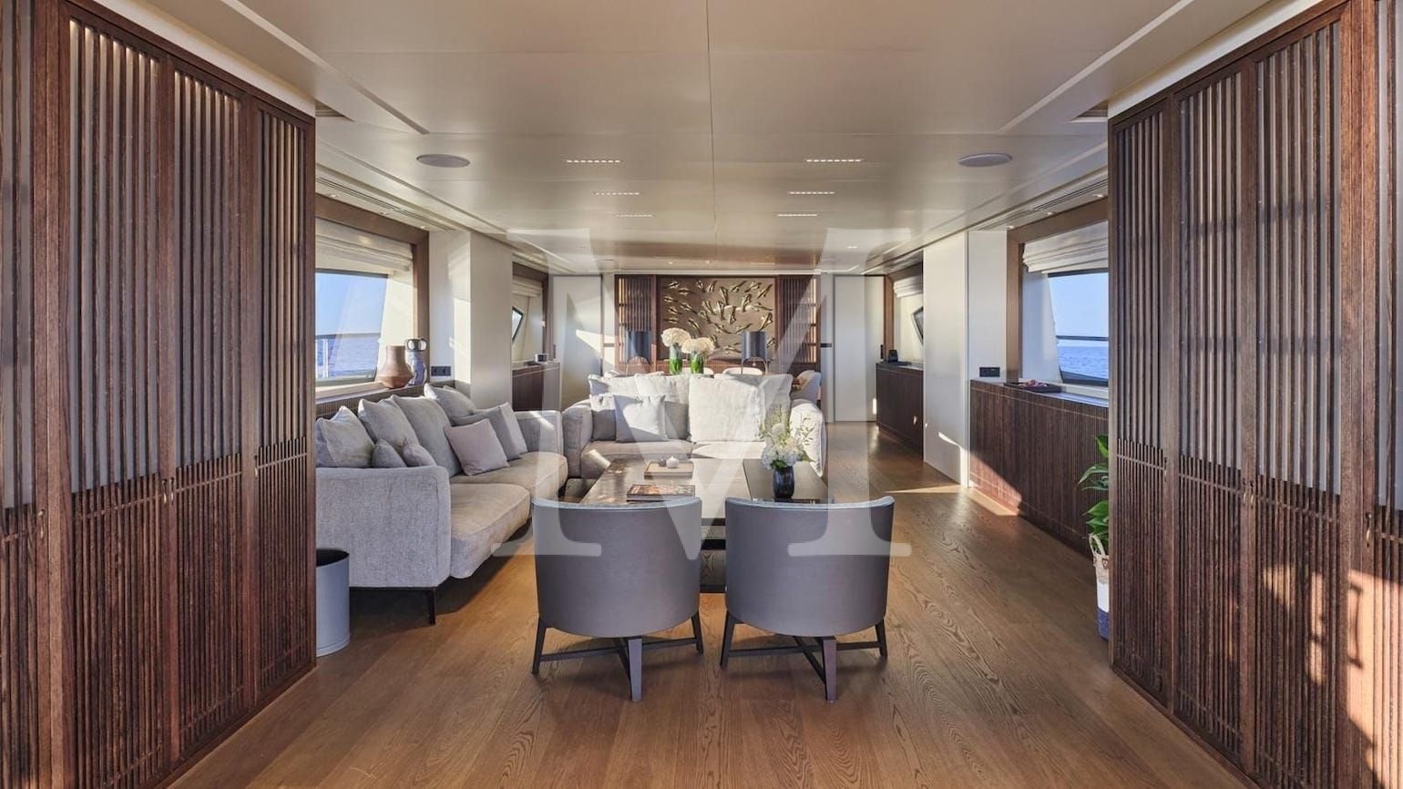 once more yacht charter interior