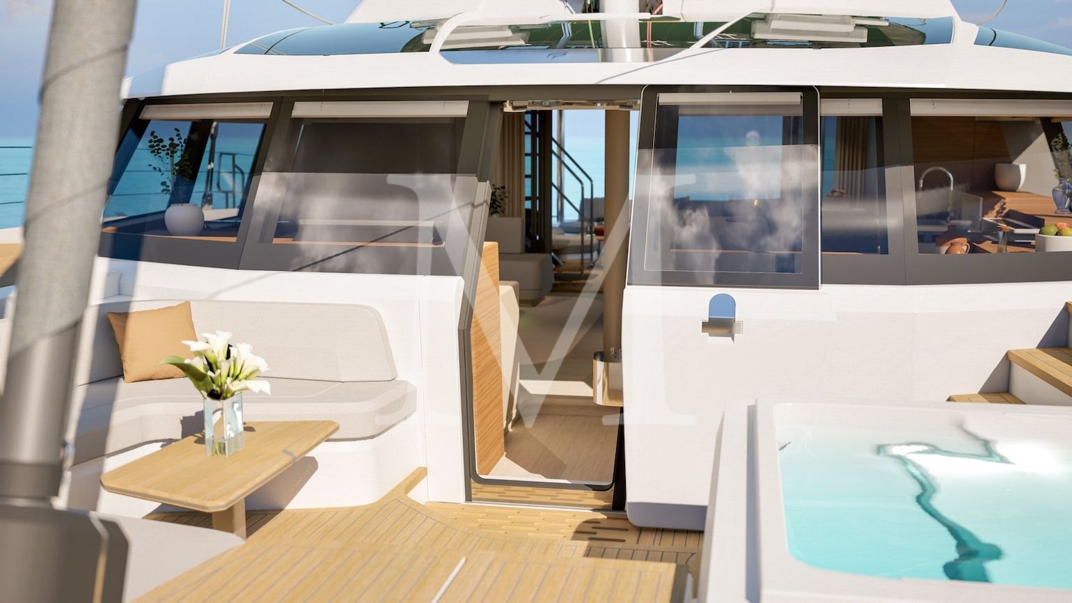 new Elly II Fountaine Pajot new 2027 cockpit fore 4