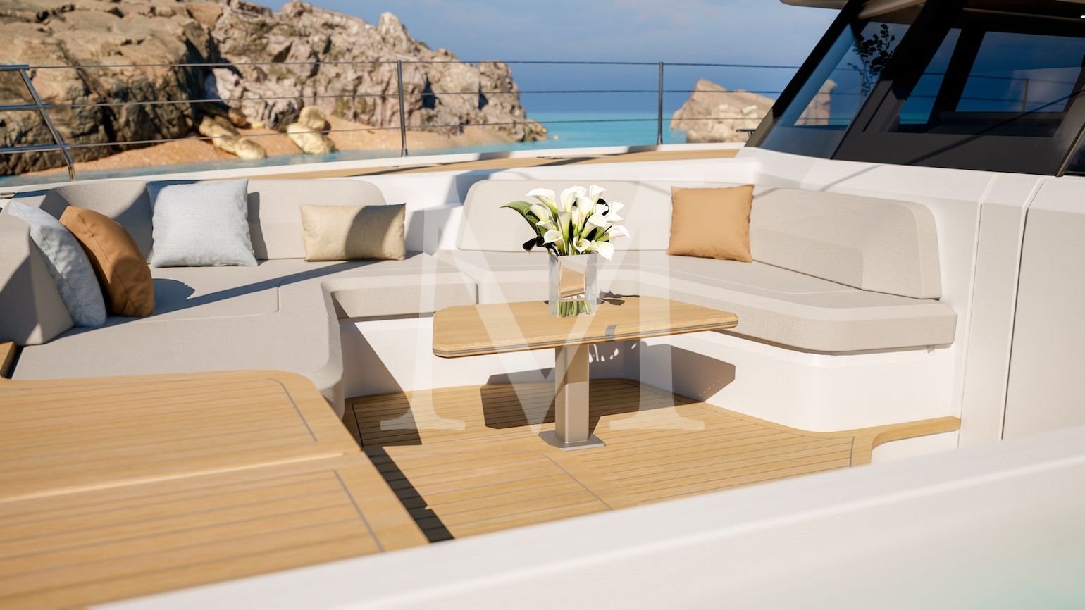 new Elly II Fountaine Pajot new 2027 cockpit fore 2