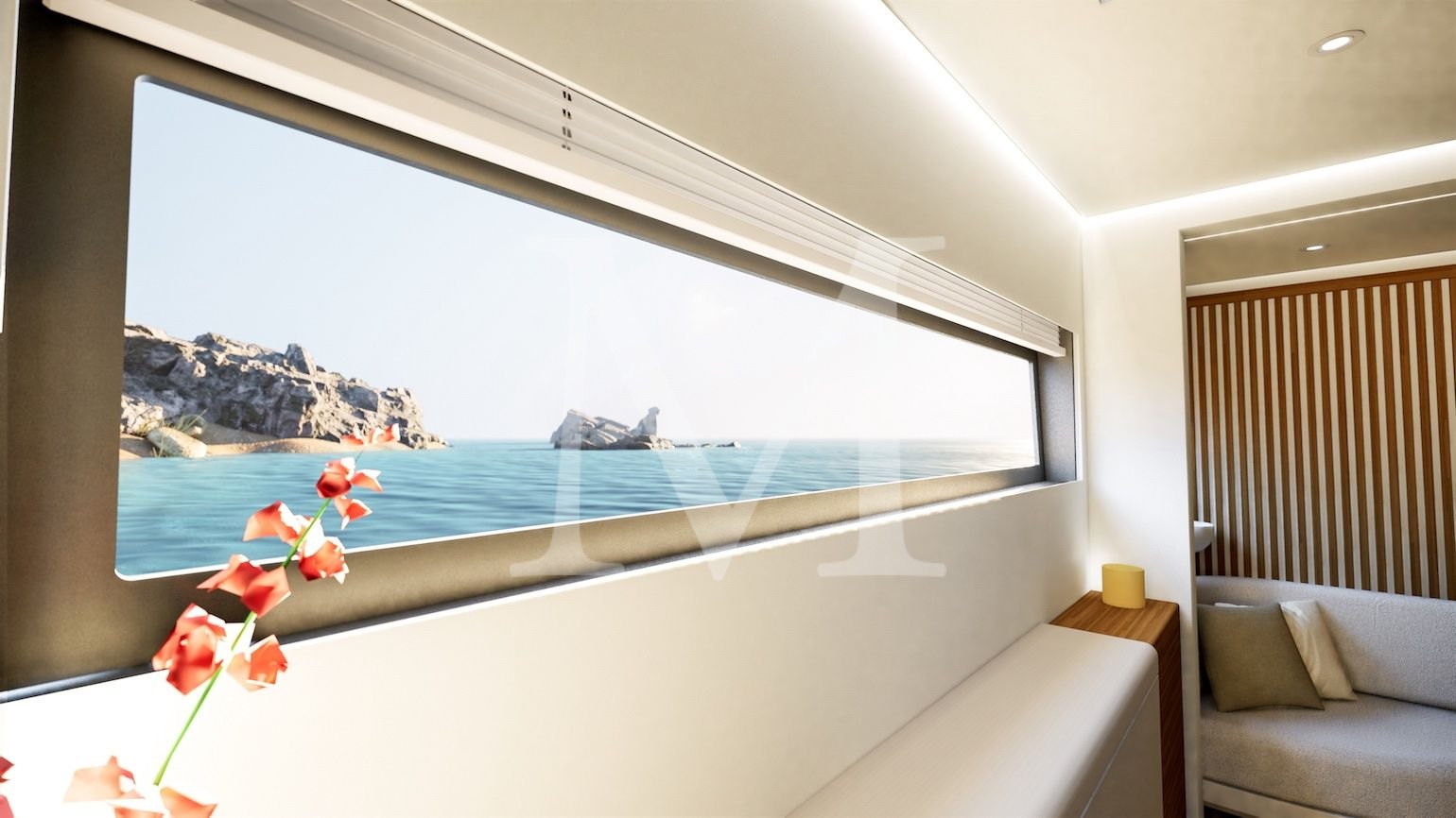 new Elly II Fountaine Pajot new 2027 Master cabin details