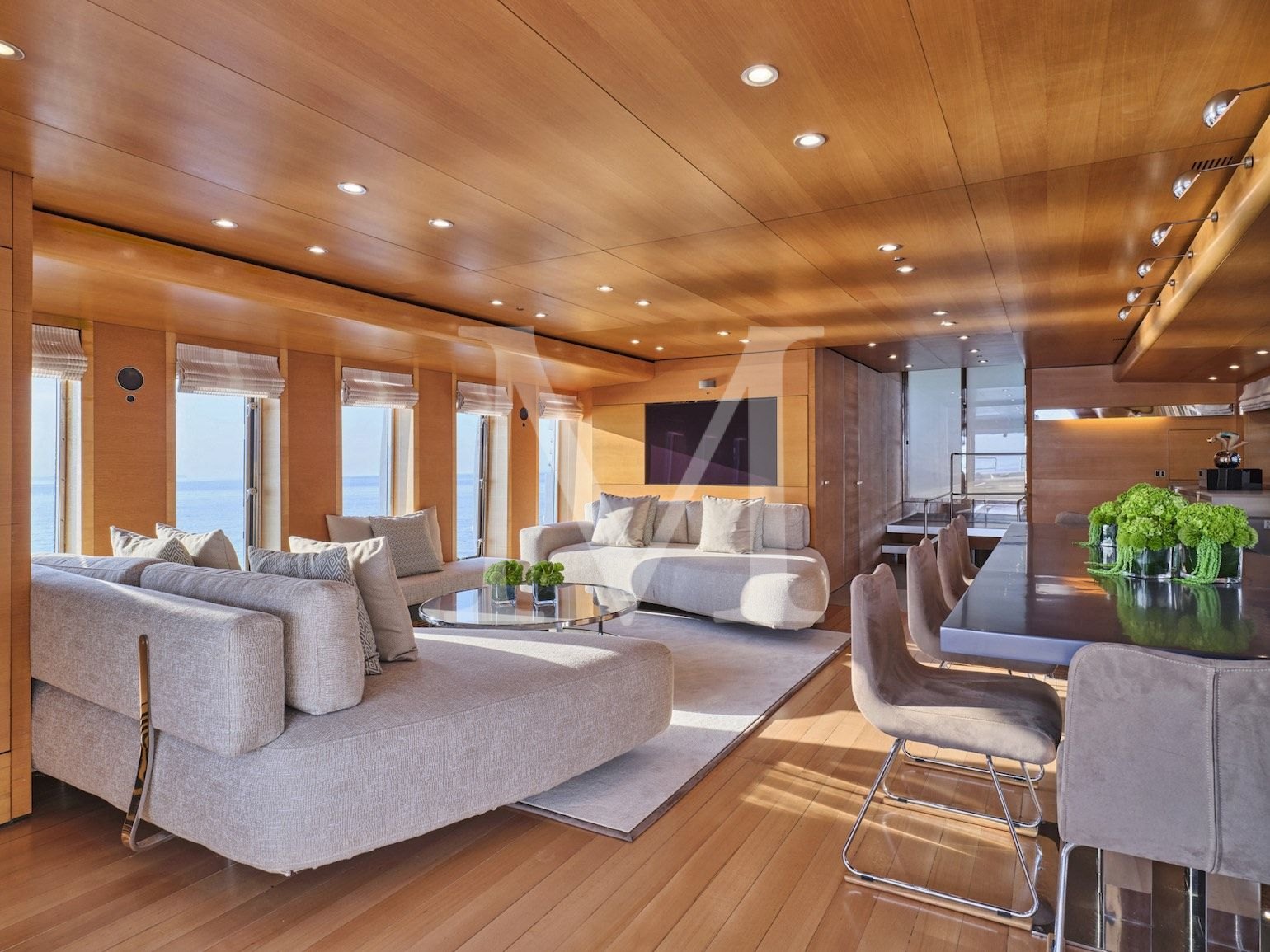 Not Guilty yacht salon