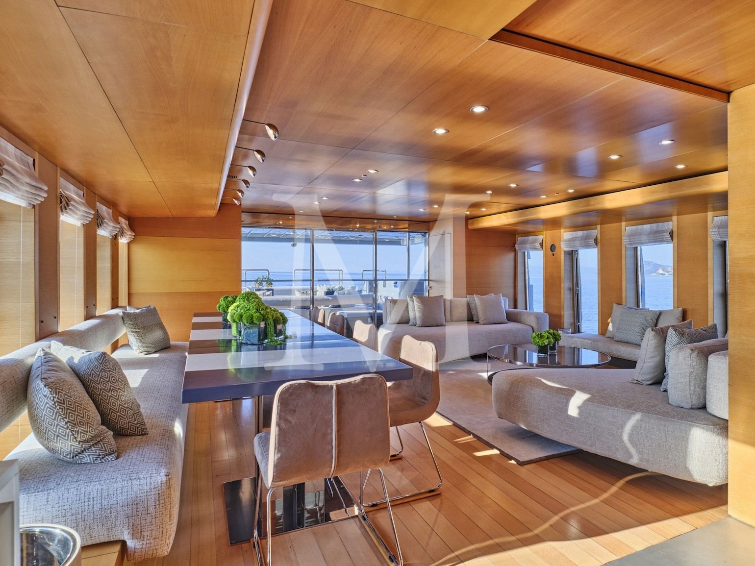 Not Guilty yacht salon looking side2