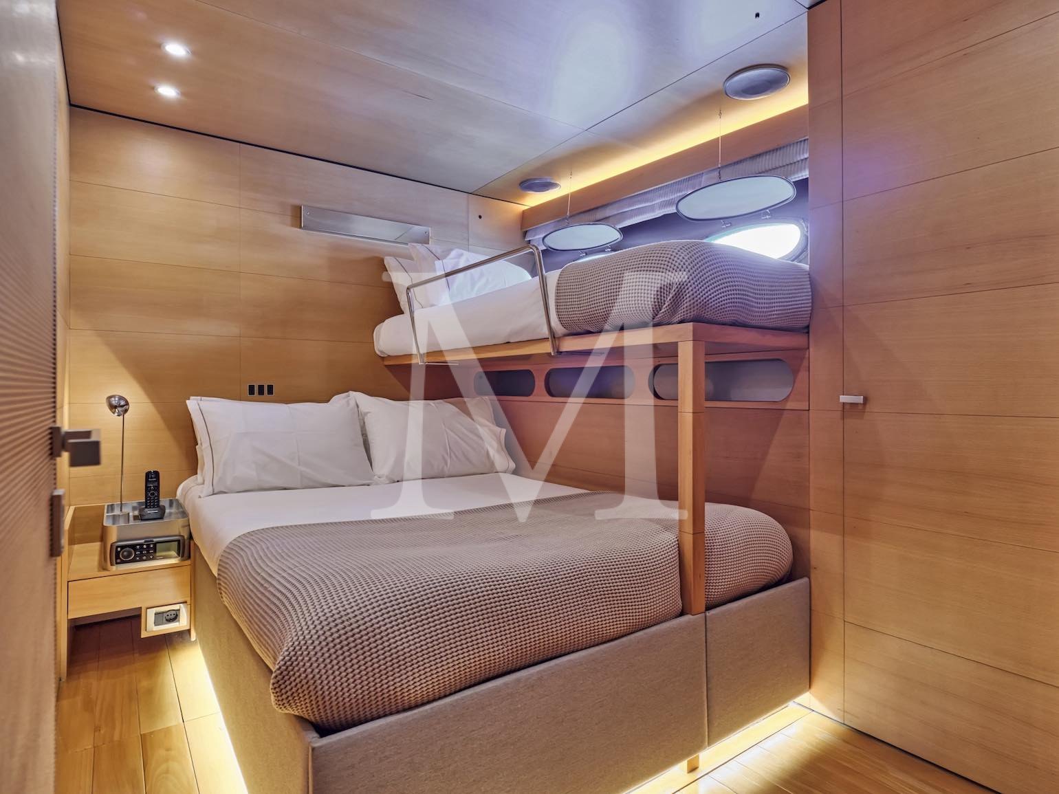 not guilty yacht Double with pullman