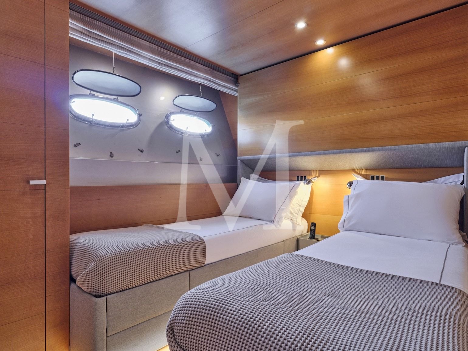 not guilty yacht Twin